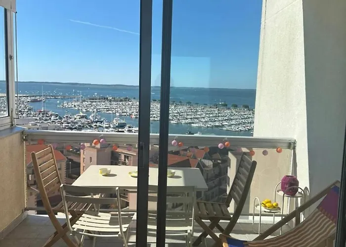 Esperanza Vue Bassin & Port Piscine Parking Prive Terrasse Arcachon