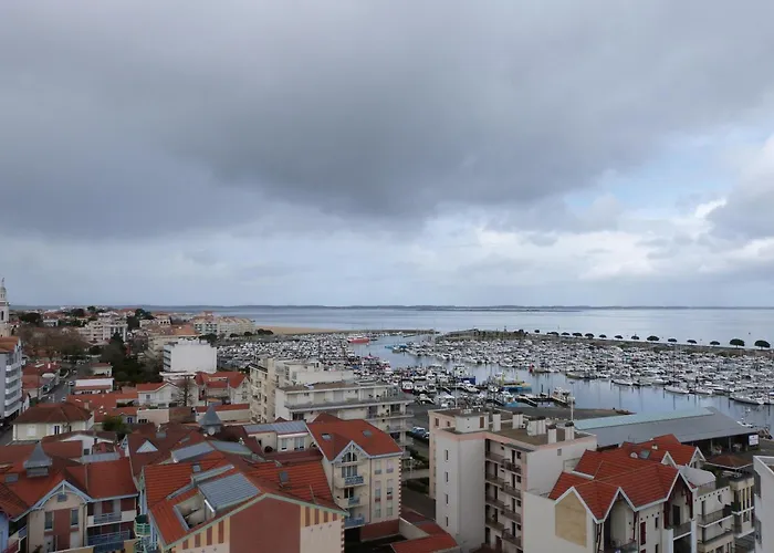 Esperanza Vue Bassin & Port Piscine Parking Prive Terrasse Apartment Arcachon