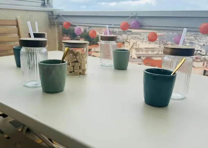 Esperanza Vue Bassin & Port Piscine Parking Prive Terrasse Apartment Arcachon