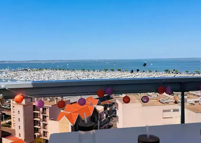 Apartment Esperanza Vue Bassin & Port Piscine Parking Prive Terrasse *