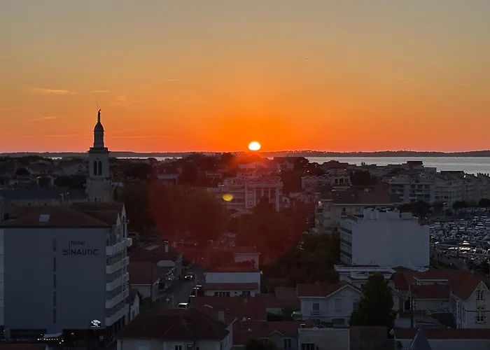 Esperanza Vue Bassin & Port Piscine Parking Prive Terrasse Apartment *